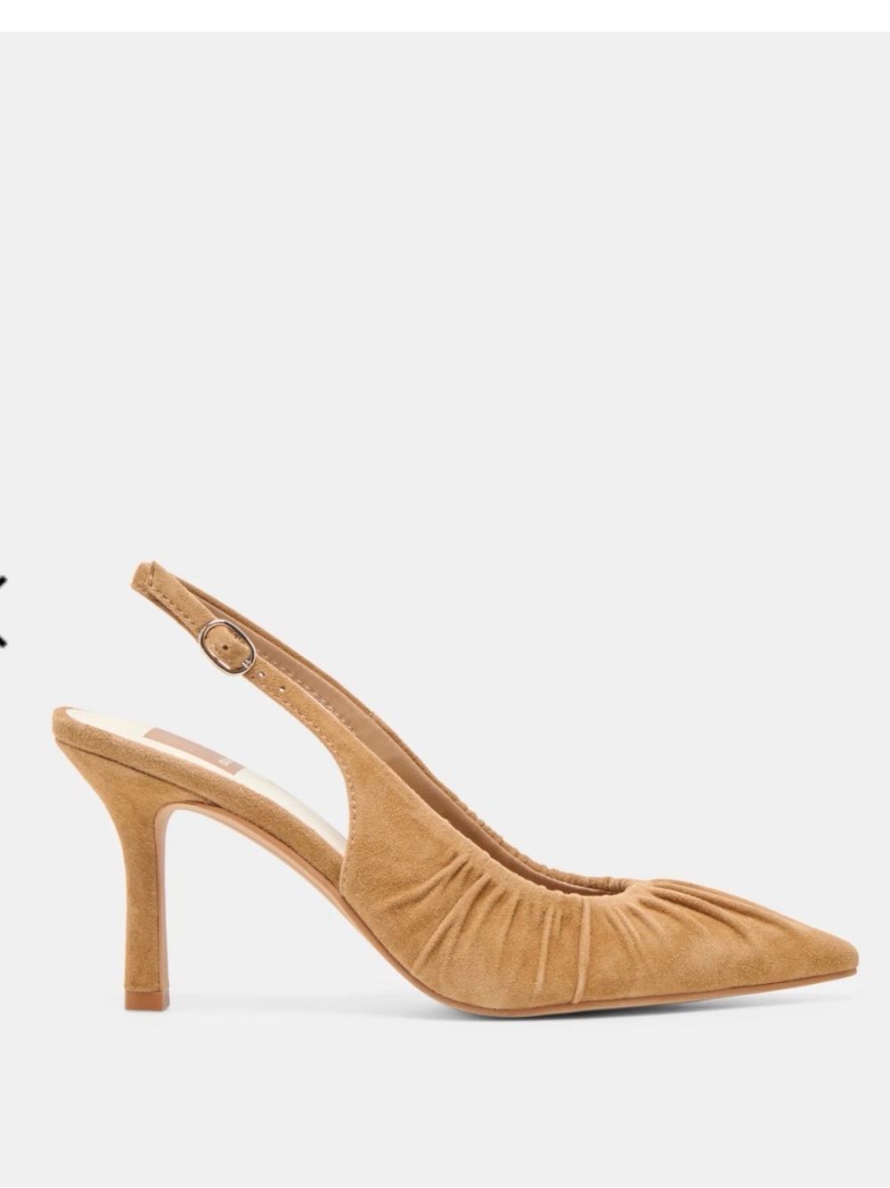 New with box Dolce Vita Brown Suede Slingback Pumps